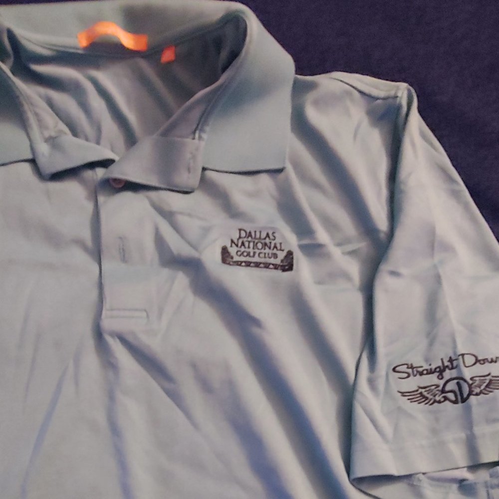 Worn Straight Down Dallas National Golf Club Polo